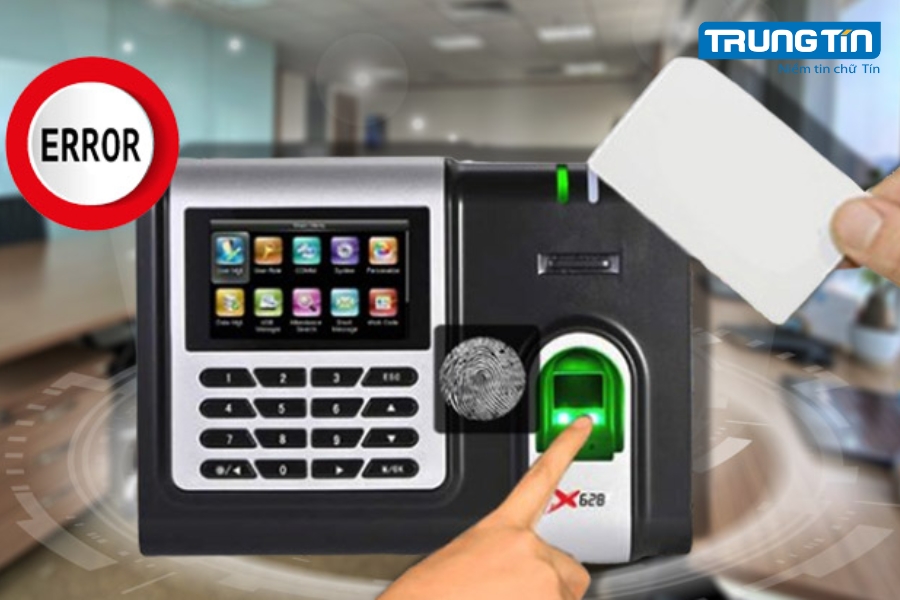 Cách khắc phục lỗi máy chấm công không nhận vân tay