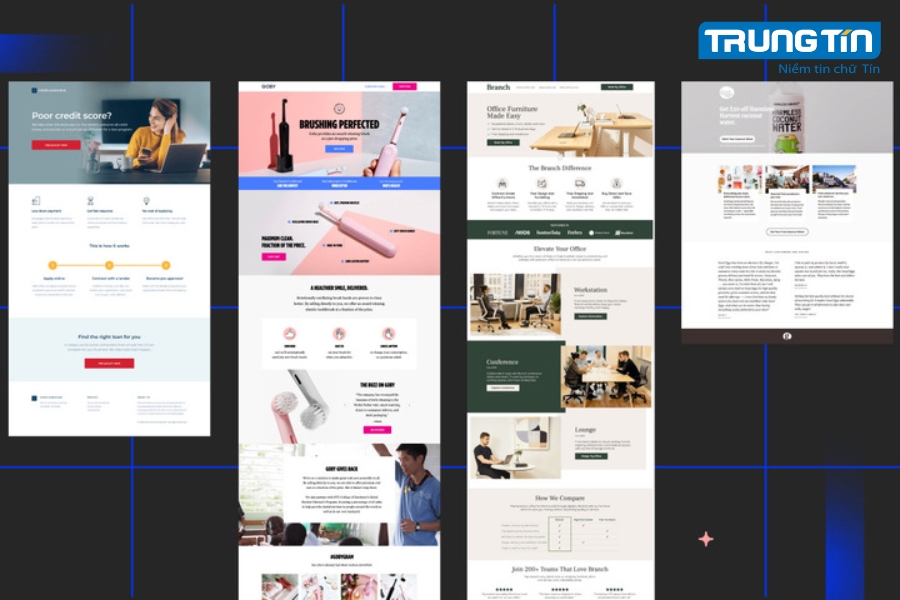 Các công cụ AI phổ biến hỗ trợ tạo nội dung và thiết kế Landing Page
